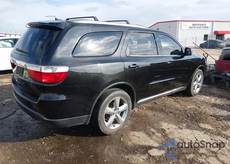 2013 Dodge Durango Sxt z USA, uszkodzony, nr VIN 1C4RDJAG5DC699207